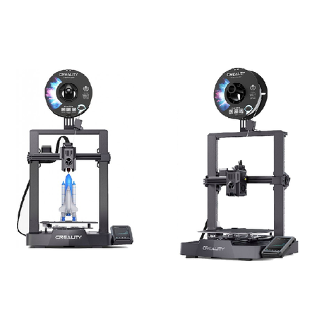 Creality Ender-3 V3 KE 3D Printer for Professionals + Rainbow PLA Filament