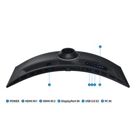 Samsung 49" Odyssey Dual QHD G954 - 1ms, 240Hz Gaming Monitor